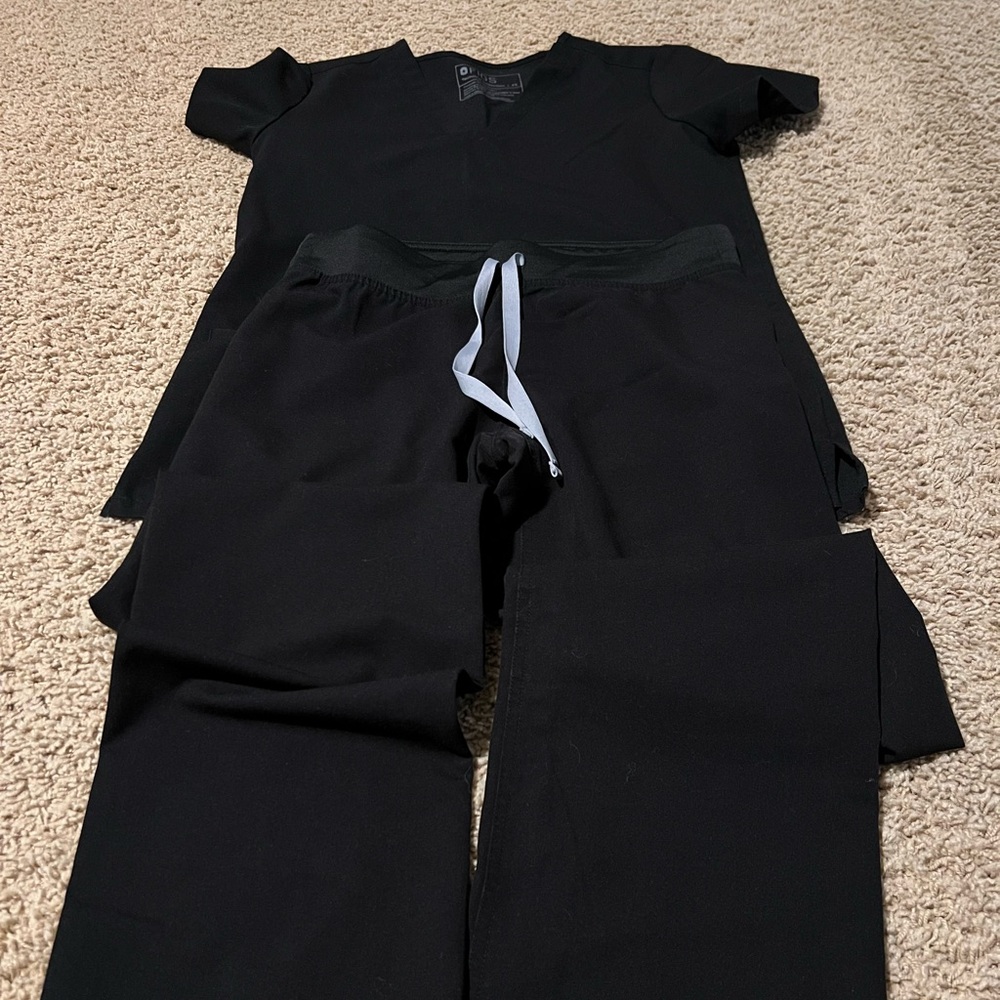 Figs Women’s XS black scrubs